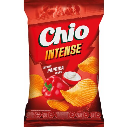 Chio čips intense creamy paprika 120G Slike