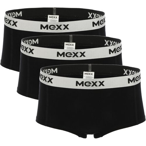 Mexx Set ženskih bokserica Hipster, 3 komada, Crni Cene