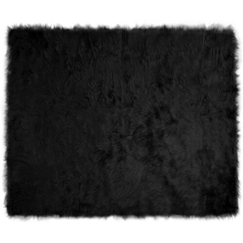  Tepih od umjetne ovčje kože TAFALLA Crna 200 x 280 cm Poliester Slike