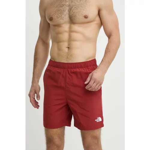 The North Face Kratke hlače za kupanje boja: crvena, NF0A5IG5POJ1
