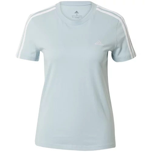 ADIDAS SPORTSWEAR Tehnička sportska majica 'Essentials' svijetloplava / bijela
