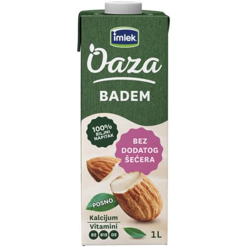 Imlek OAZA napitak od badema bez šećera 1l Cene