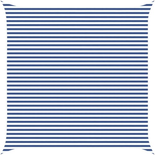 vidaXL Sončno platno Modra in bela 5 x 5 m 100% poliester Oxford, (5000241305) Cene