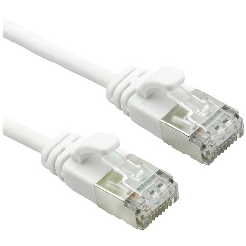 Roline 21151699 RJ45 omrežni kabel\, patch kabel cat 6a u/ftp 0.30 m bela 1 kos, (20630615) Cene