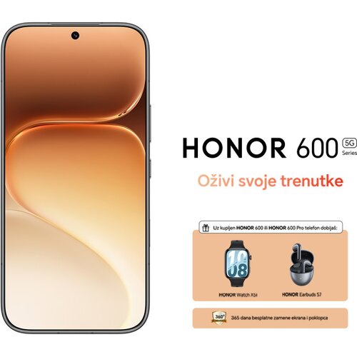 Honor 600 5G dual sim 8GB ram 256GB - black-izložben Slike