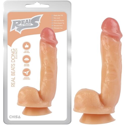 Chisa Novelties 2024 Dildo Chisa Real Beats 21,8 Cm Slike