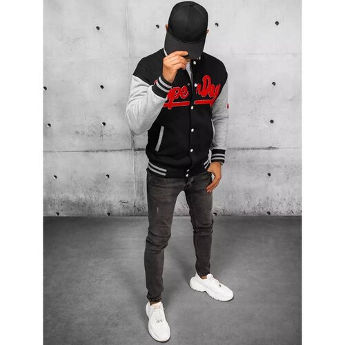 DStreet Men's Black Zippered Sweatshirt Cijene