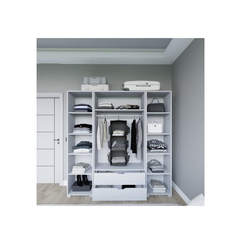 Hanah home Ormar Duru 1600-023, 170x183x45 cm, Bijela Slike