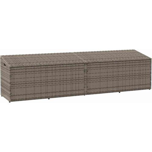  Vrtna kutija za pohranu siva 220x50x58 cm poli ratan Cijene