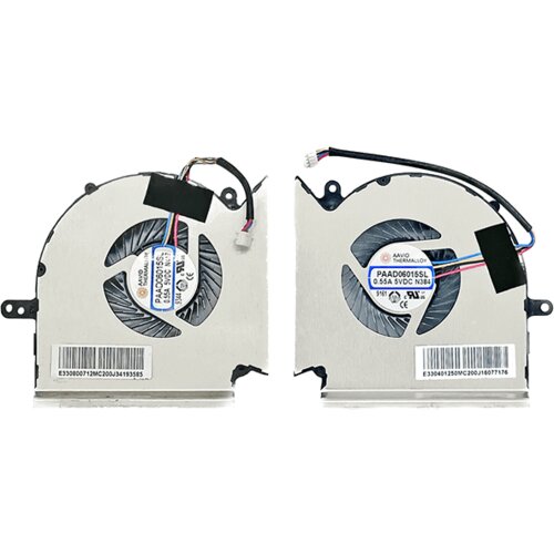  Ventilator MSI GE63VR GE73 GL73 GP63 GP73 - Set (CPU + GPU) Slike