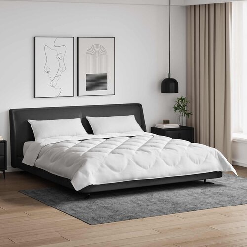  Duvet za sve sezone s jastukom 3 kom. Bijela Mikrovlakna Slike
