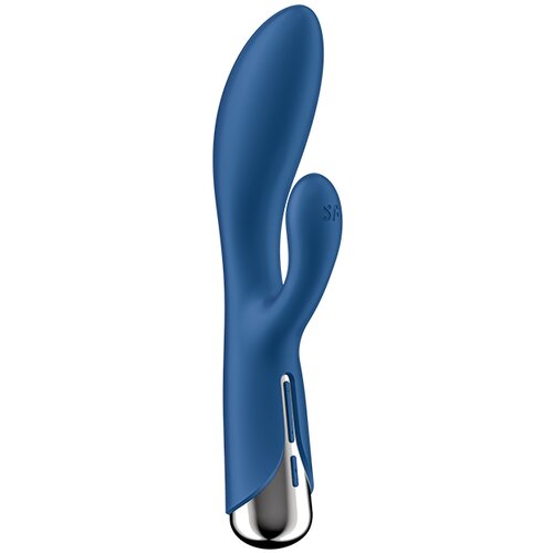 Satisfyer Vibes Spinning Rabbit 1 - vibrator s rotirajućom klitorisnom rukom (plavi) Slike