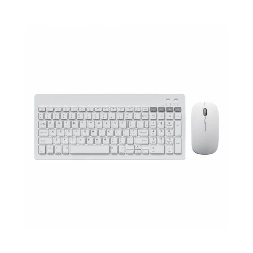 Platinet tastatura + mouse OKM2658 w bela Cene