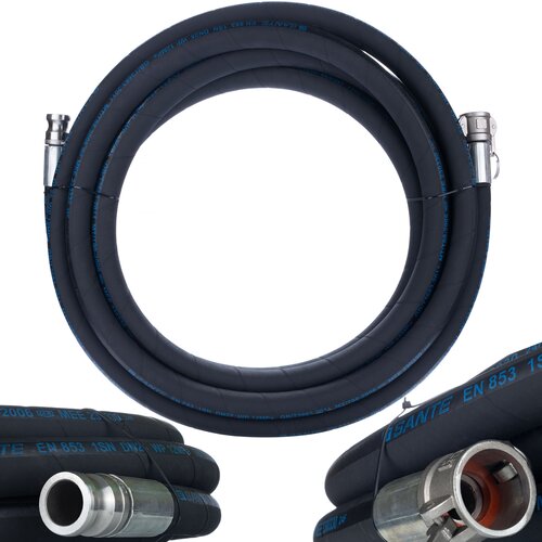 Rosfix Mavec Cev DN25 5M &amp;ndash; Camlock Fittings, 40 Bar Delovni Tlak, 7 Mm Debelina Stene | Za Stroj Za Ometavanje, (5000212050) Slike