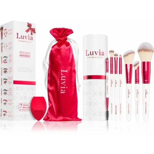Luvia Cosmetics Prime Vegan Memories set čopičev z etuijem