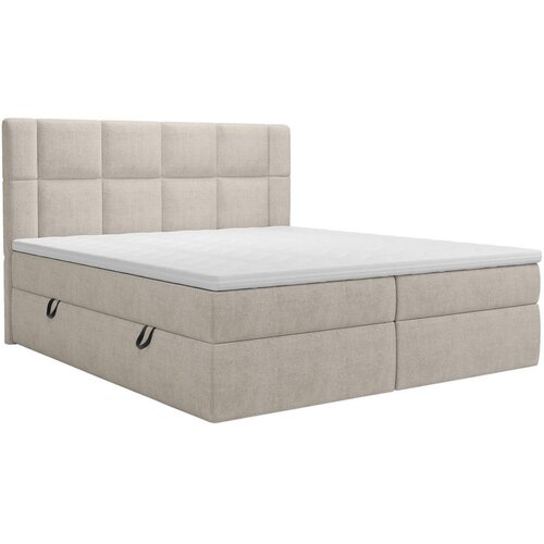 Boxxx POSTELJA Z VZMETNICO 140 cm x 200 cm , tekstil bež Slike
