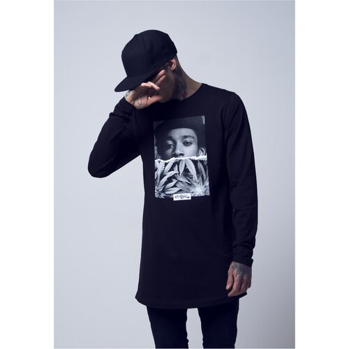MT Men Wiz Khalifa Half Face Men's T-Shirt - Black Slike