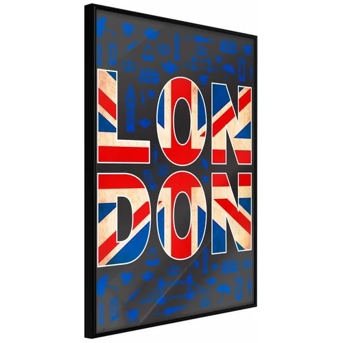  Poster - London 40x60