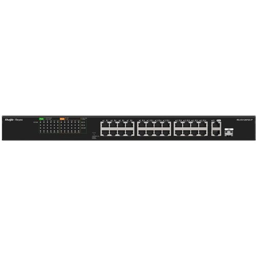 Ruijie Networks RG-ES126FGS-P network switch Unmanaged L2 Gigabit Ethernet (10 /100 /1000) Power over Ethernet (PoE) Black Cijene