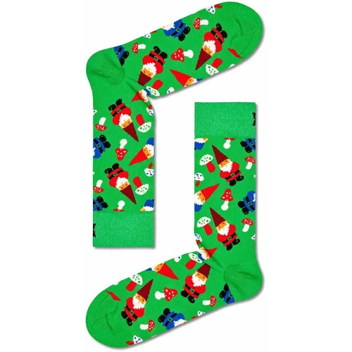 Happy Socks Čarape Christmas Gnome Sock boja: zelena