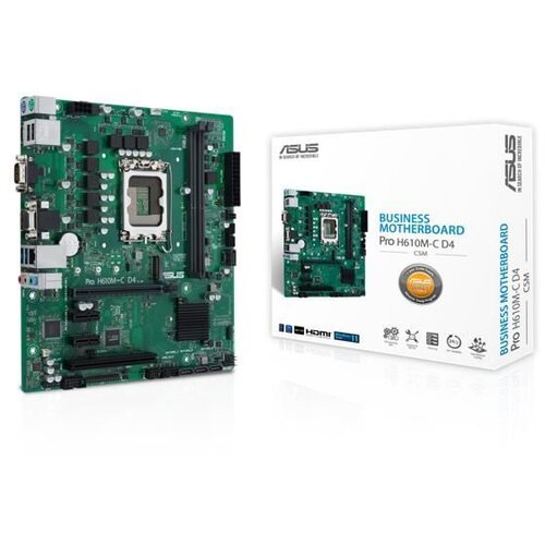 Asus PRO H610M-C D4-CSM Intel H610 LGA 1700 micro ATX Cene