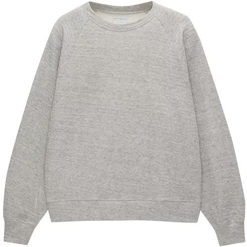 Pull&Bear Sweater majica siva melange