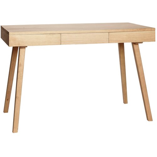 Hübsch Pisalna miza v hrastovem dekorju 57x120 cm Tripple – Cene
