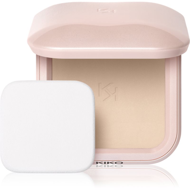 KIKO Milano Skin Lover Refining Face Powder Foundation kompaktni puder u prahu s mat efektom nijansa 01 Chantilly 10 g Slike