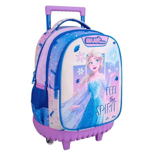 DIAKAKIS Ruksak TROLLEY FROZEN FEEL THE SPIRIT 34x20x44cm 3 zipa 564211 Cijene