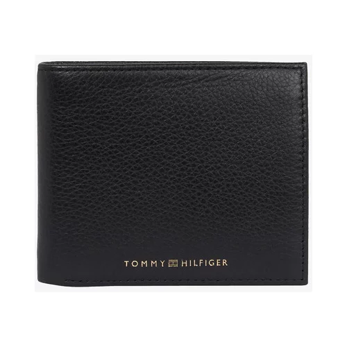 Tommy Hilfiger Premium Leather CC and Coin Denarnica Črna