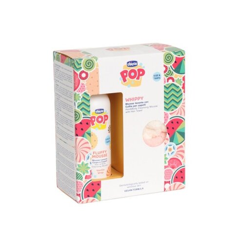 Chicco pop set vanila pena 2u1 200ml+peskir ( A107492 ) Cene