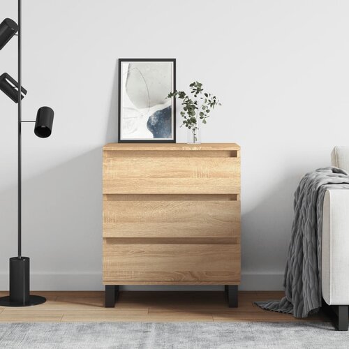 vidaXL Komoda boja hrasta sonome 60 x 35 x 70 cm od konstruiranog drva Cene
