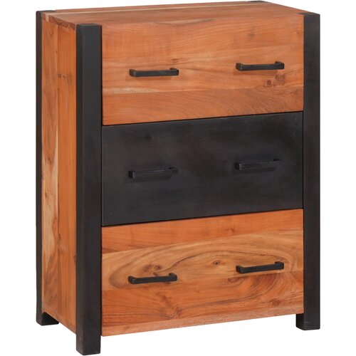 VidaXL Buffeti i komode Smeđa 55 x 30 x 75 cm Masivno bagremovo drvo Slike