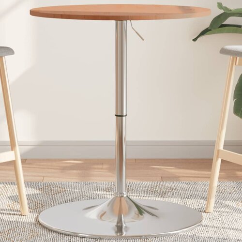  The Living Store Barska miza &amp;Oslash;60x89,5 cm trdna bukovina - Barska Miza, (21446576) Slike