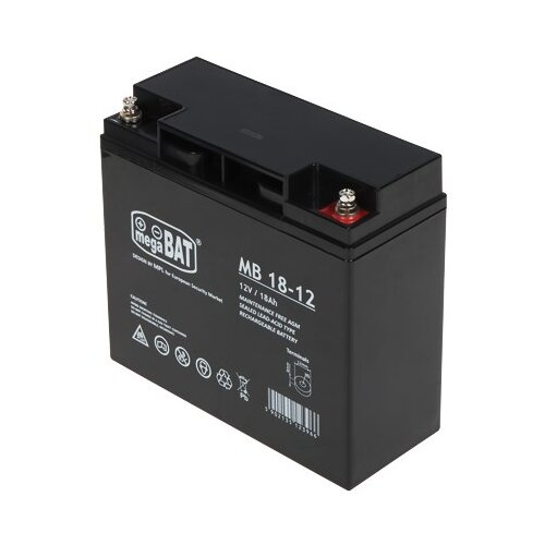  MegaBat MB 18-12 UPS battery Sealed Lead Acid (VRLA) 12 V 18 Ah Slike