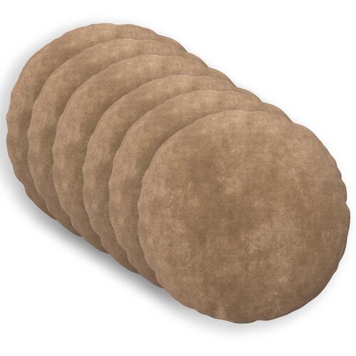  Presvlaka za jastuk 6 pcs HEERLEN Sivosmeđa &Oslash; 60 cm Cijene