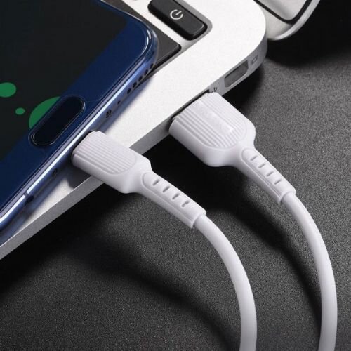 Borofone podatkovni kabel BX16 Type C na USB 1m 3A bel Slike