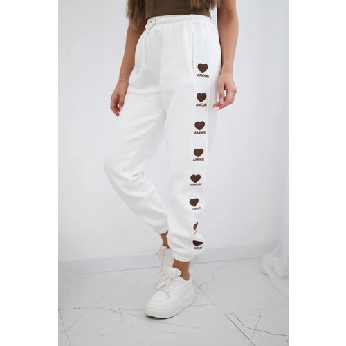 Kesi Cotton pants Amour ecru Cene