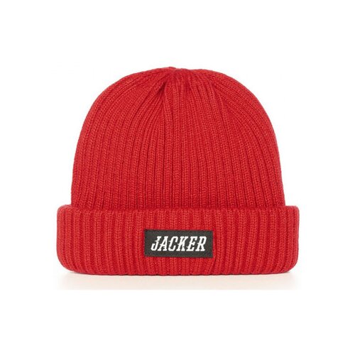 Jacker Team short beanie Red Slike
