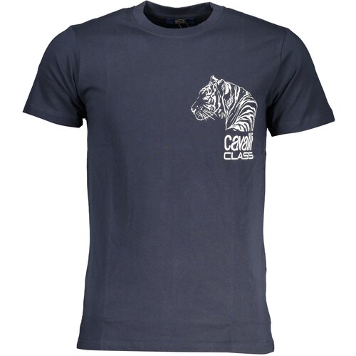 Cavalli Class MEN&#39;S SHORT SLEEVED T-SHIRT BLUE Cene