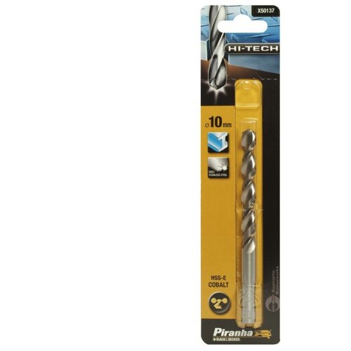 Black & Decker Black&Decker X50137 Piranha HSS-E svrdlo za metal s kobaltom 10 mm x 133 mm Cijene