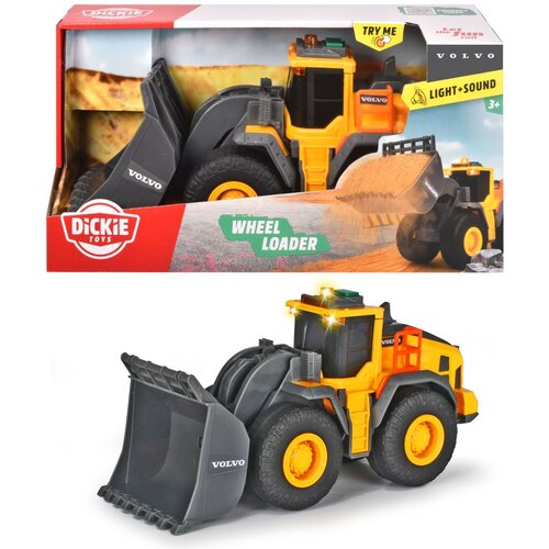 Dickie Volvo utovarivač s efektima svjetla i zvuka 23cm - Dickie Toys Cene