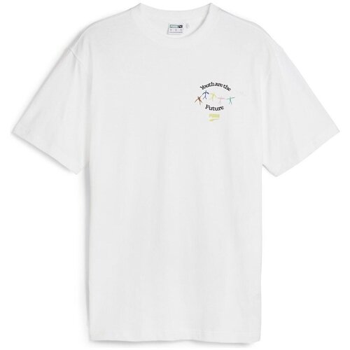 Puma Downtown Graphic Tee Bijela Slike