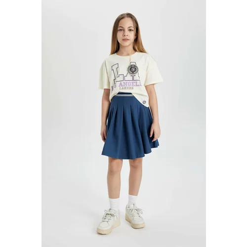 Defacto Girl Regular Fit Knitted Skirt