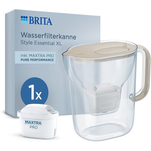 Brita Style Essential XL Sand incl.MAXTRA PRO Pure Performance Slike