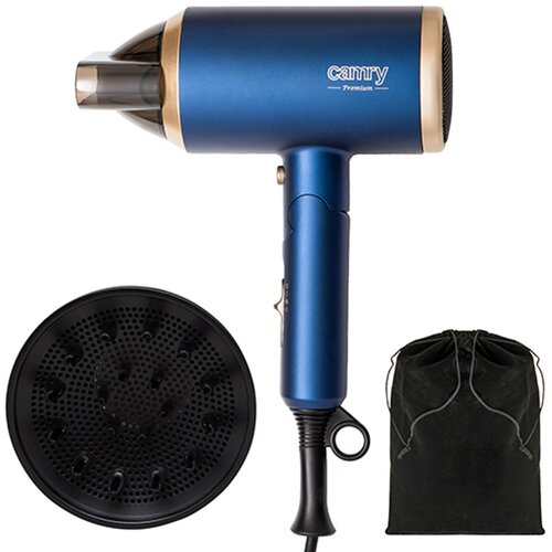 Adler sušilnik za lase 1800W ion + difuzor, (21354486) Cene