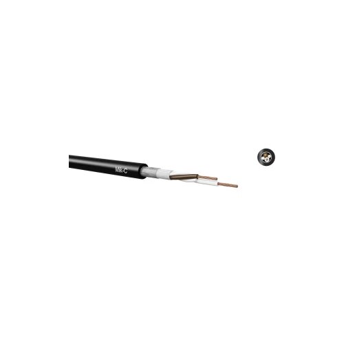 Kabeltronik 480202509-1 kabel za mikrofon 2 x 0.25 mm² crna Roba na metre Cijene