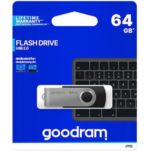 Goodram Usb kljuČ 64gb za shranjevanje podatkov črno srebrn Cene
