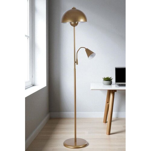 Opviq podna lampa Devin, zlatne boje Cene