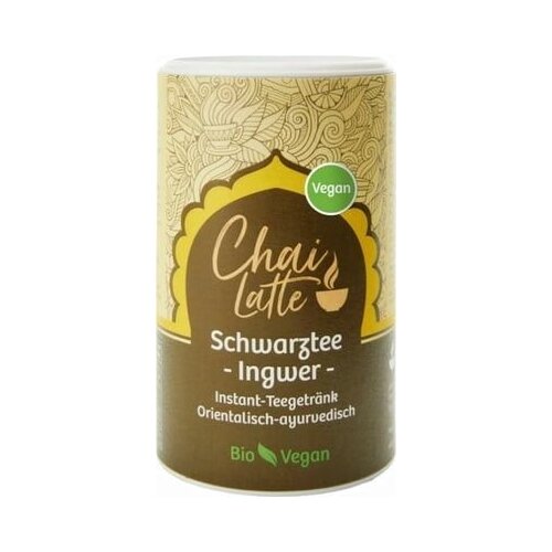 Classic Ayurveda Chai Latte crni čaj - đumbir veganski bio Slike